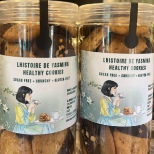 Diet almond cookies