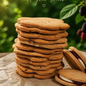 Diet mulberry cookies