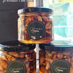 Pure honey with raw nuts